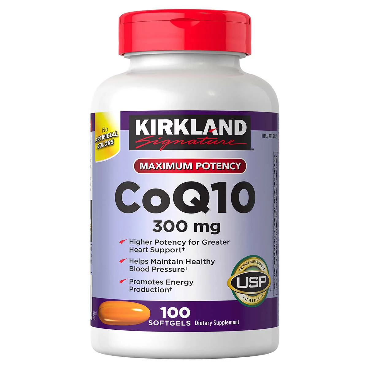 Kirkland Signature CoQ10 300 mg., 100 Softgels