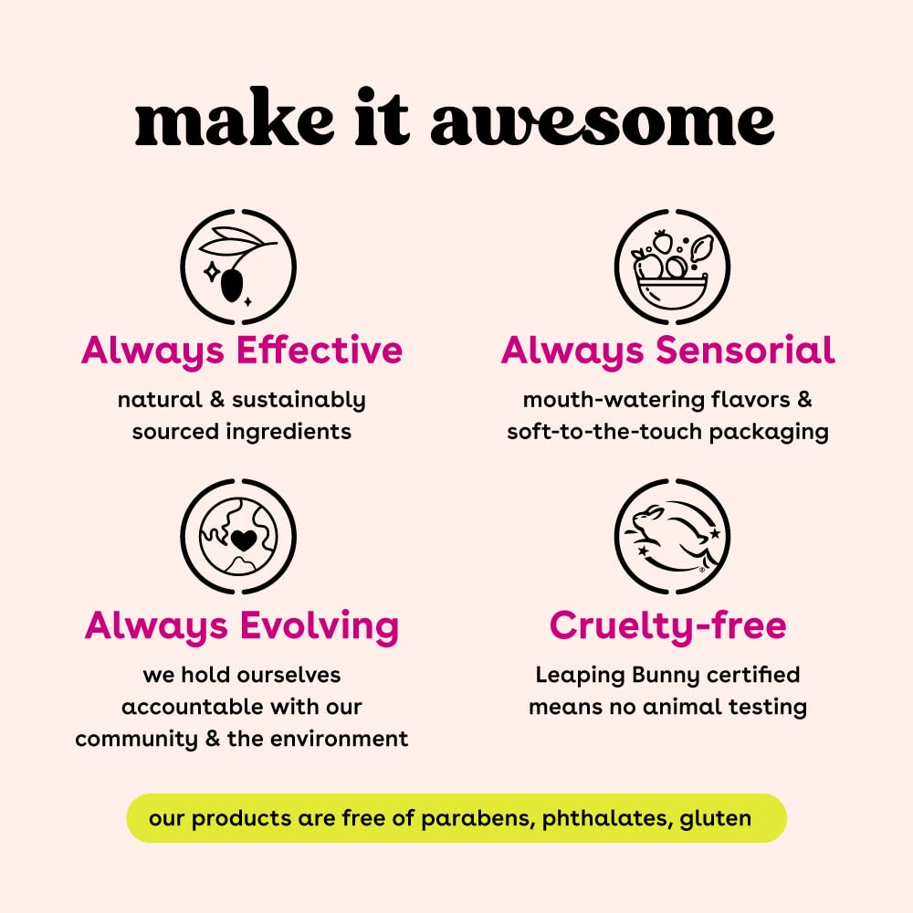 eos FlavorLab Paradise Lip Balm - Mango Dragonfruit & Passionfruit Agave | Long-Lasting Hydration | Lip Care for Dry Lips | 2 Pack, Pink 0.14 Ounce - Image 4