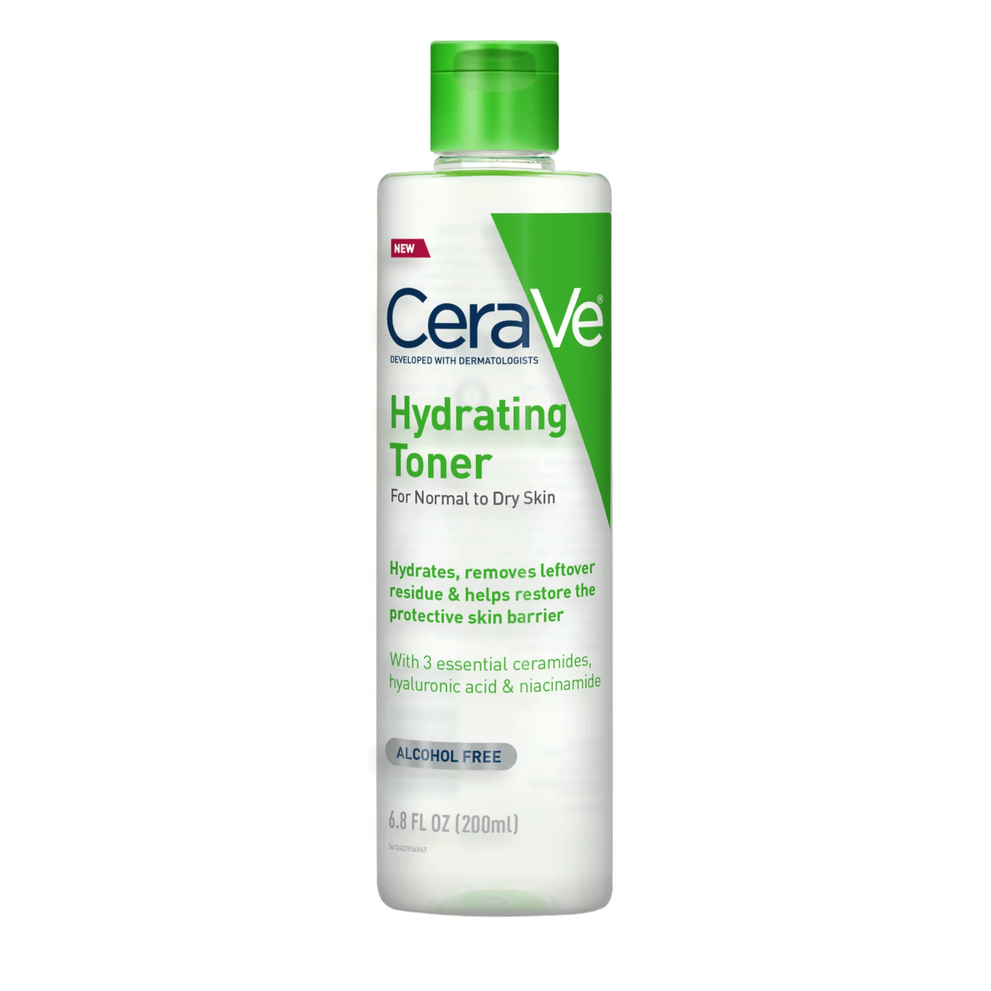 CeraVe Hydrating Facial Toner, Alcohol-Free & Fragrance-Free Face Toner, 6.8 fl oz