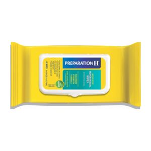 Preparation H Flushable Medicated Hemorrhoid Wipes, 48 Count