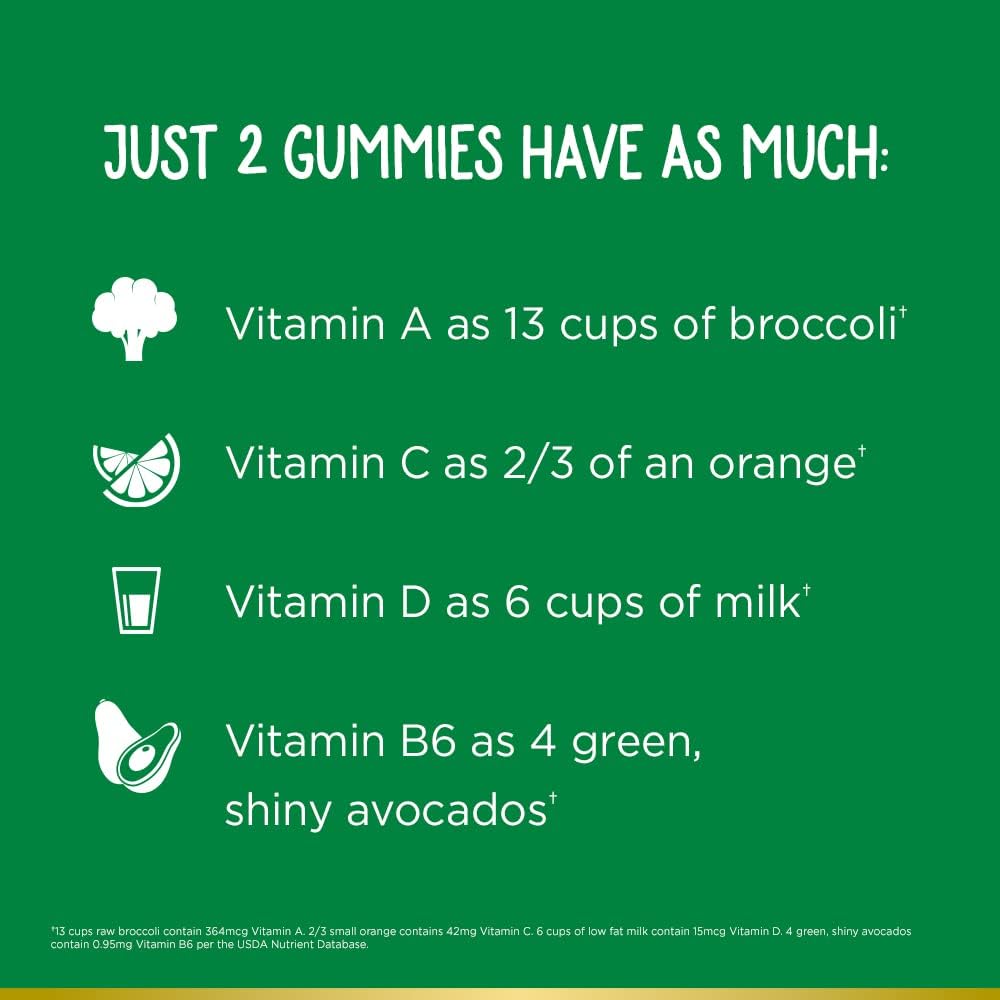 Nature's Bounty Disney® Princess Kids Gummy Multivitamin, Natural Grape, Orange & Cherry Flavored 60ct - Image 5