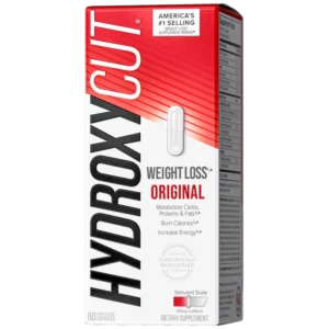 Hydroxycut Original Weight Loss Supplement with Apple Cider Vinegar, 60 Pills