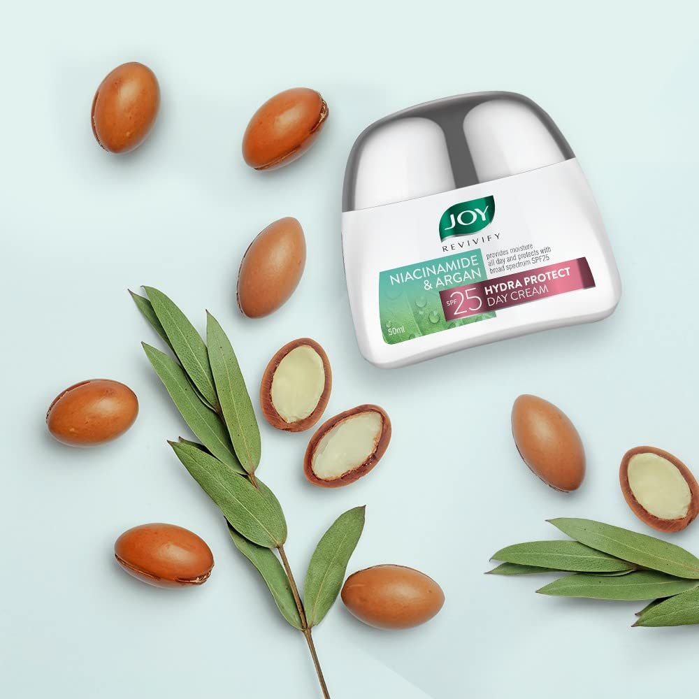 Joy Revivify Niacinamide & Argan Hydra Protect Day Cream SPF 25 - Image 4