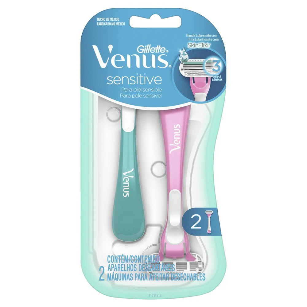 Gillette Venus Sensitive Razor 2 Pack - Image 4