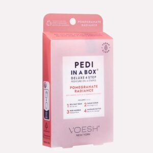 Voesh Pedi in a Box Deluxe 4 Step Pomegranate Radiance