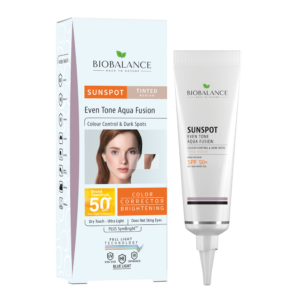 Bio Balance SUNSPOT EVEN TONE AQUA FUSION 50+SPF, Tinted Medium