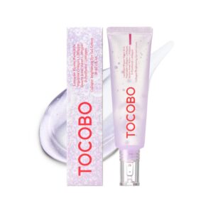 TOCOBO Collagen Brightening Eye Gel Cream 1.73oz / 49g | Quartz Water, Lavender Water Extract, Brightening Eye Care, Eye Lifting | Vegan, Collagen Eye cream