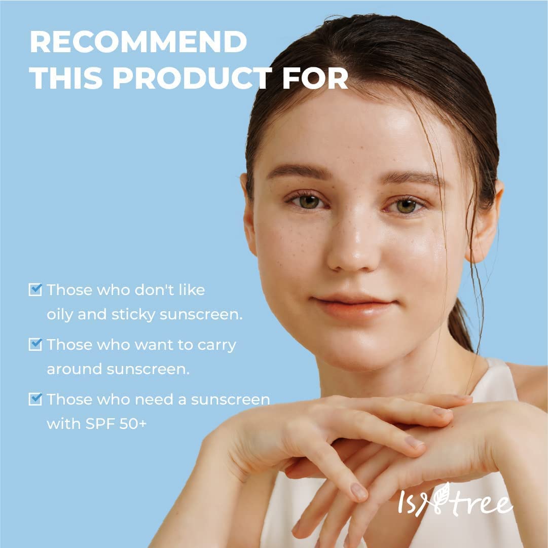 ISNTREE Hyaluronic Acid Airy Sun Stick SPF 50+ Pa++++ 0.77 Oz - Image 6