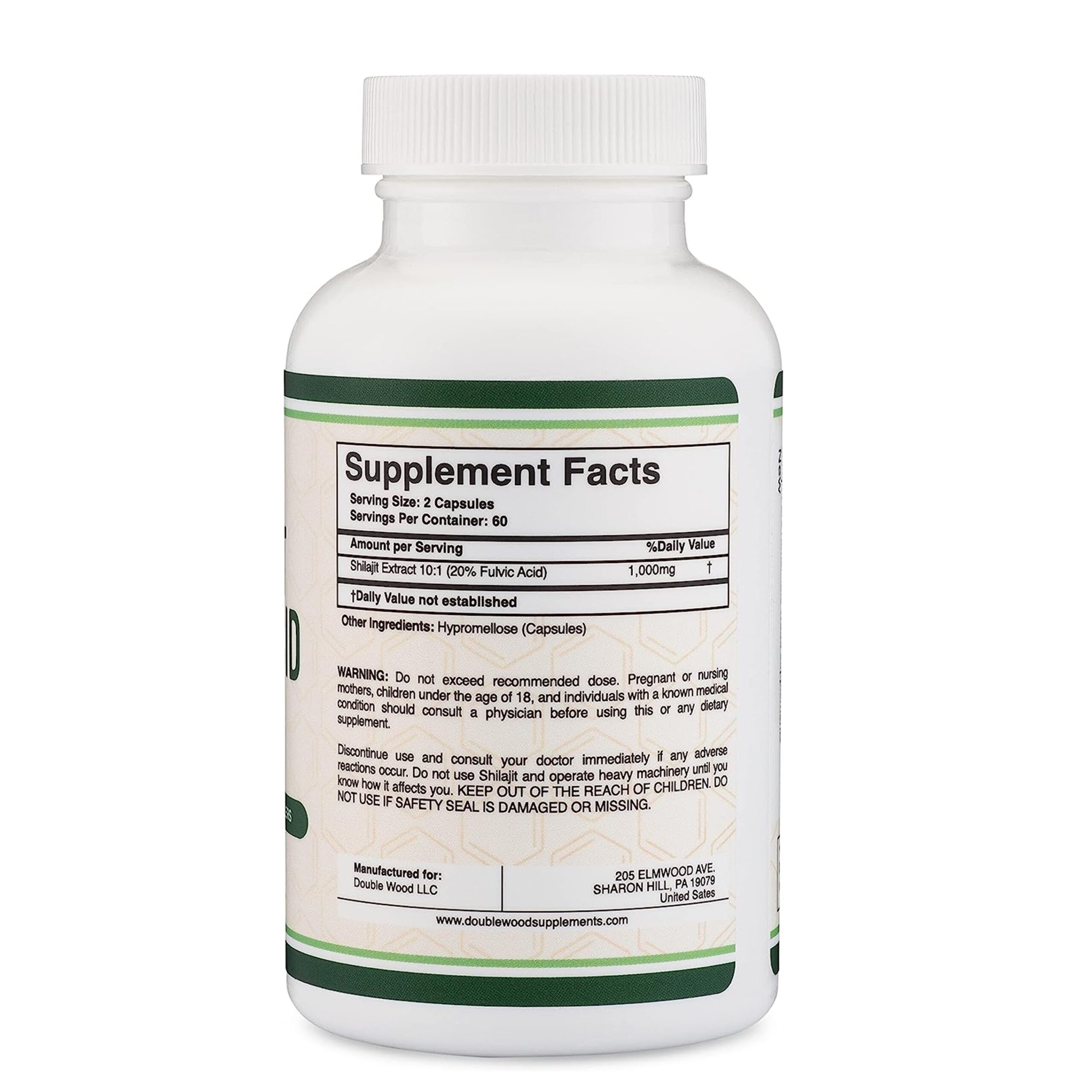 Shilajit Pure Himalayan Capsules (20% Fulvic Acid Supplement) 1,000mg of Authentic Shilajit Extract per Serving, 120 Count - Image 3