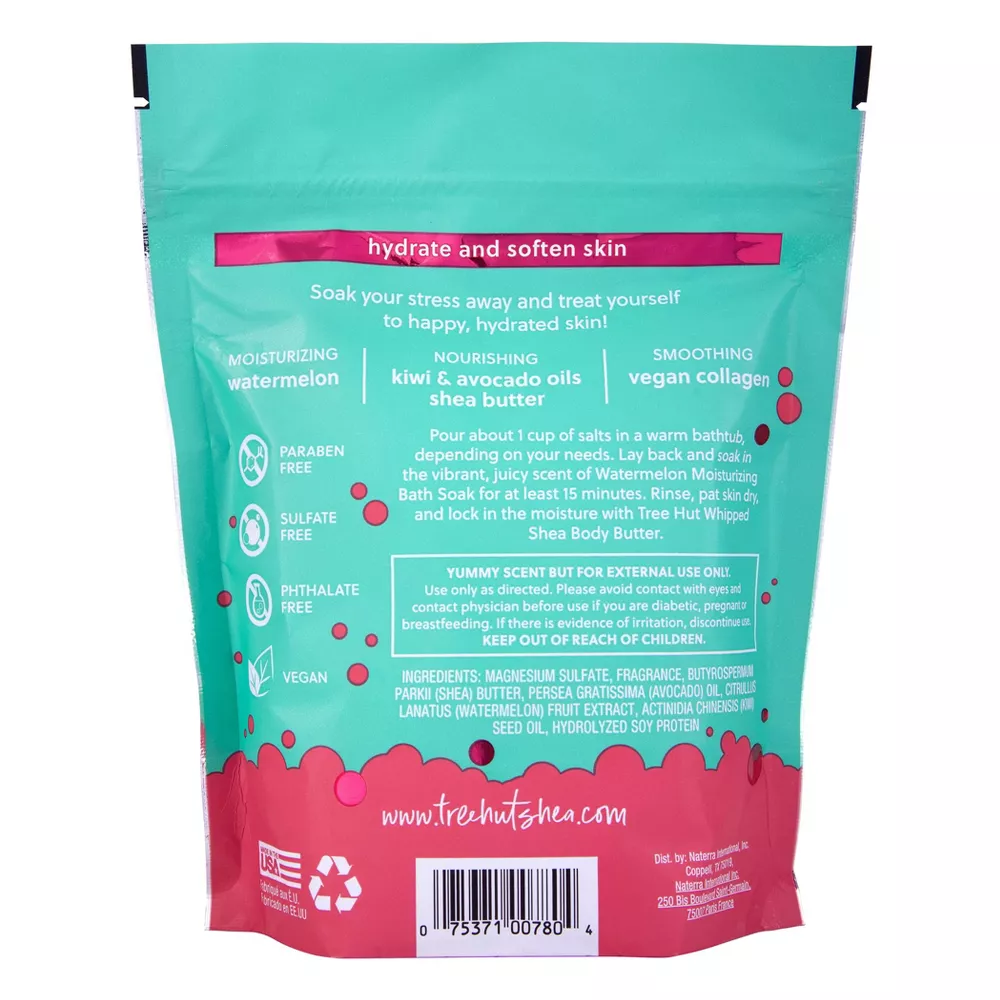 Tree Hut Watermelon Bath Soak - 16oz - Image 3