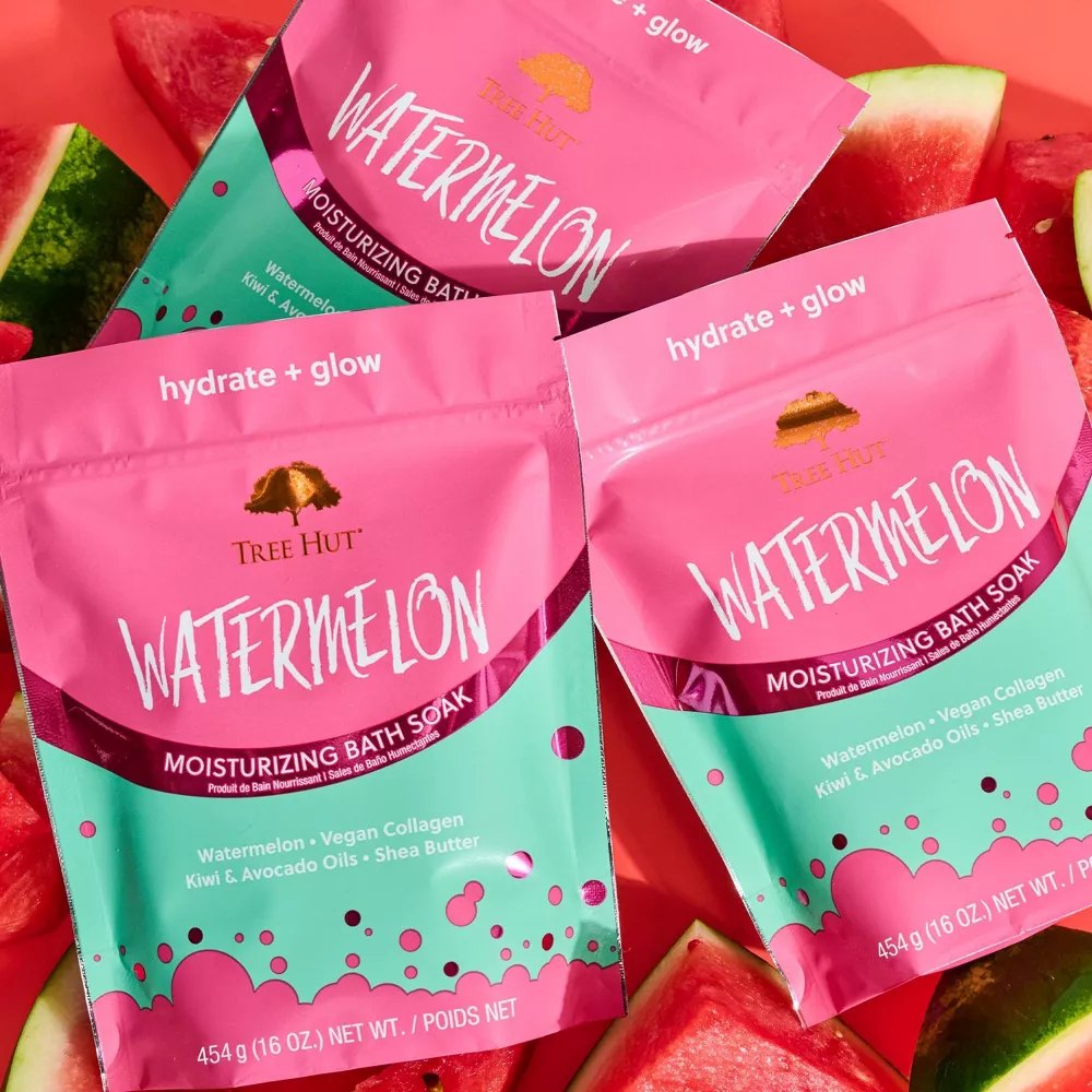 Tree Hut Watermelon Bath Soak - 16oz - Image 6