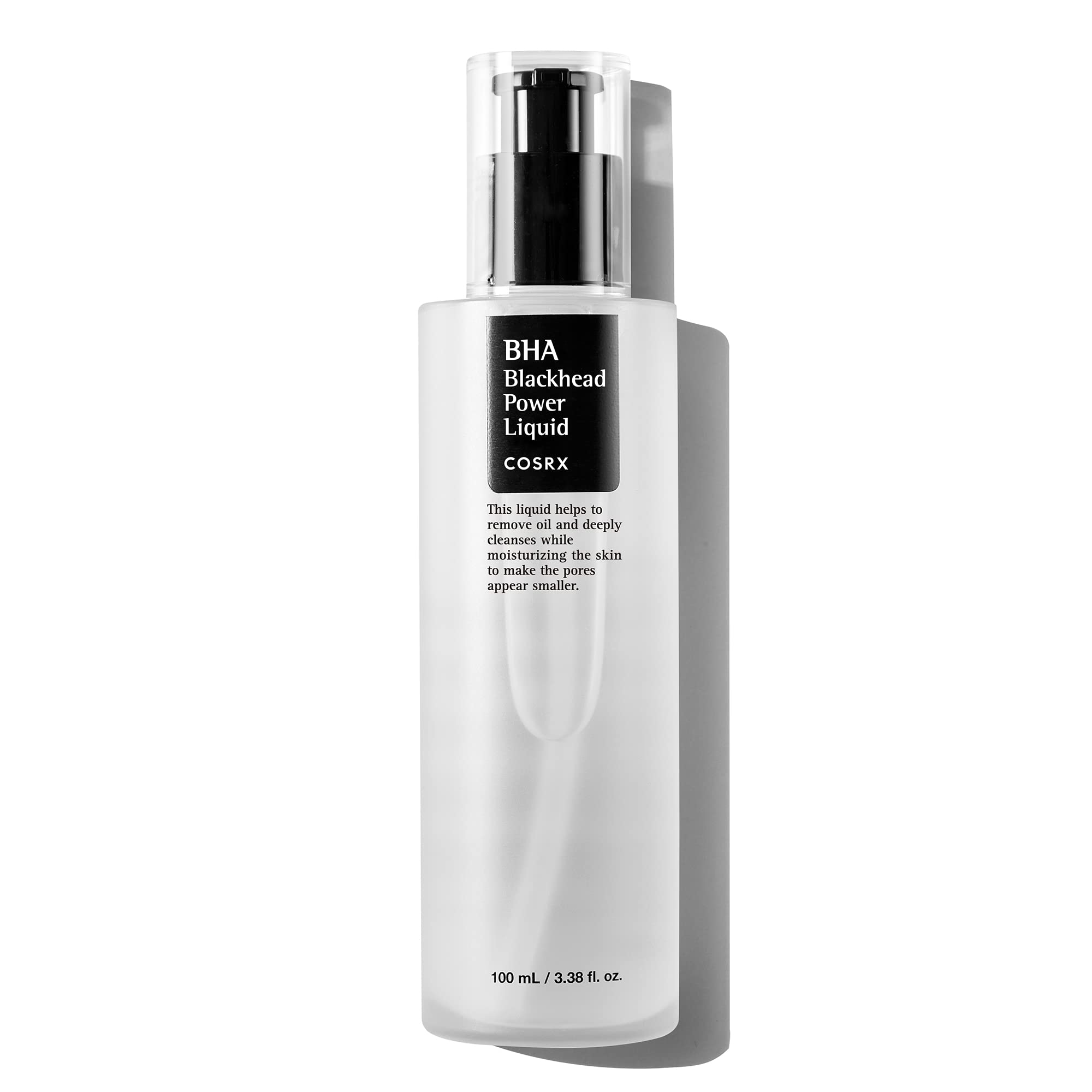 COSRX Niacinamide 2% + BHA 4% Blackhead Exfoliant Toner 3.38 fl.oz / 100ml