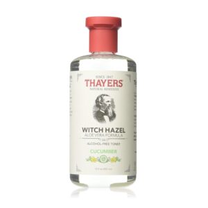 Thayers Witch Hazel Toner With Aloe Vera Formula Alcohol-Free Cucumber - 12 Oz
