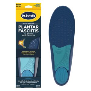 Dr. Scholl’s Plantar Fasciitis Pain Relief Orthotics for MEN's Trim to Fit: 8-13