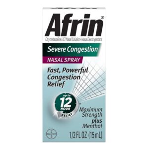 Afrin Severe Congestion Nasal Spray 15 mL