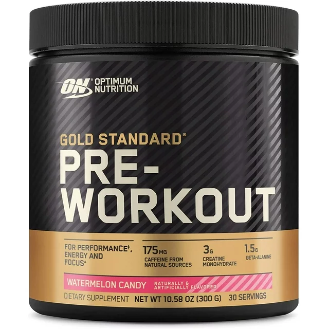 Optimum Nutrition, Gold Standard Pre-Workout, Watermelon Candy, 10.58 oz, 30 Servings