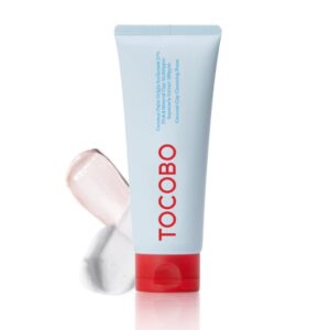 TOCOBO Coconut Clay Cleansing Foam 5.07 fl oz / 150ml | Micro Bubble Deep Foam Cleanser, Pore Care, Moisturizing Facial Cleanser