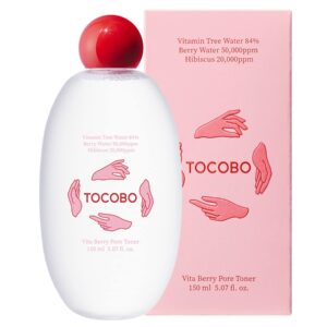 TOCOBO Vita Berry Pore Toner 5.07 fl.oz / 150ml, | Vitamin Facial Toner, Pore Tightening Toner, for Oily & Combination Skin | Vegan, Alcohol Free