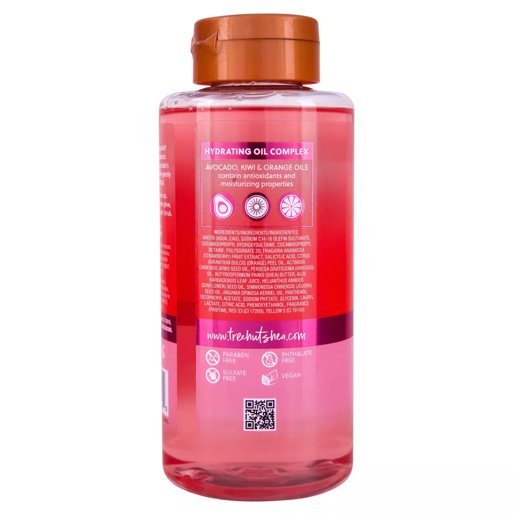 Tree Hut Strawberry Foaming Gel Body Wash - 18 fl oz - Image 3