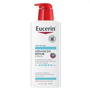 Eucerin Advanced Repair Unscented Body Lotion for Dry Skin - 16.9 fl oz