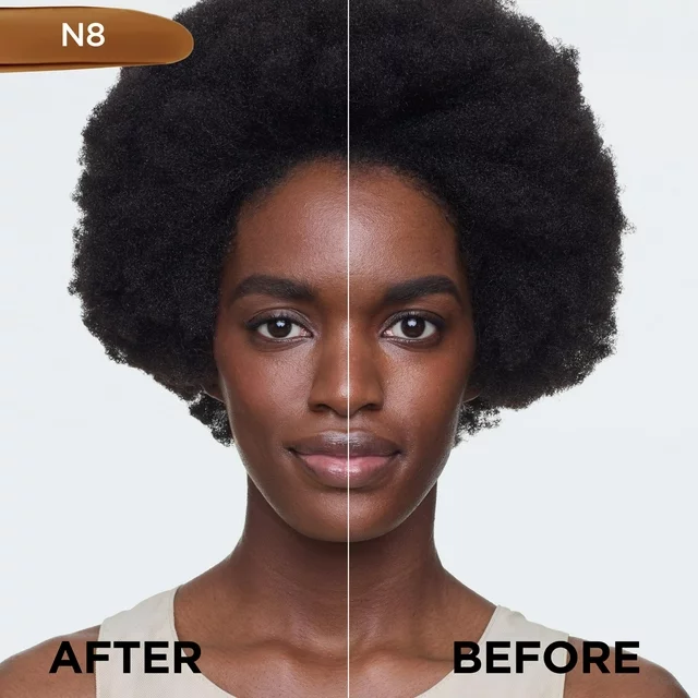 L'Oreal Paris True Match Cream Foundation Makeup, N8 Neutral Medium Deep, 1 fl oz - Image 4