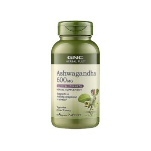 GNC Herbal Plus® Ashwagandha 600mg 60ct