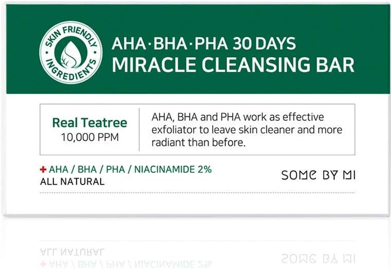 SOME BY MI AHA BHA PHA 30Days Starter Kit - Toner 1.01Oz, Serum 0.33Oz, Cream 0.7Oz, Cleansing Bar 1.05Oz - Image 4