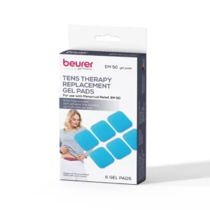 Beurer EM50RP Replacement Electrode Gel Pads for Beurer EM50 TENS Unit and Heating Pad