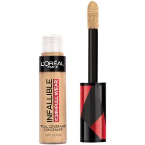 L'Oreal Paris Makeup Infallible Full Wear Waterproof Matte Concealer, Cashew 365