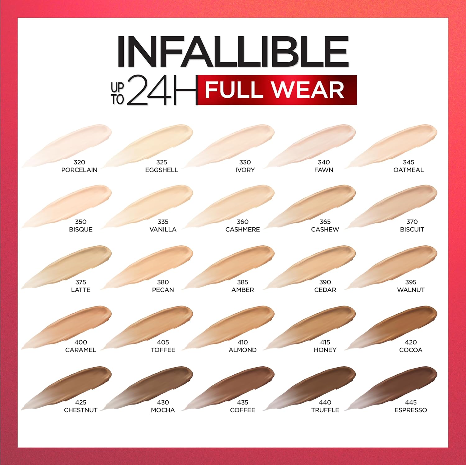 L'Oreal Paris Makeup Infallible Full Wear Waterproof Matte Concealer, Cashew 365 - Image 7