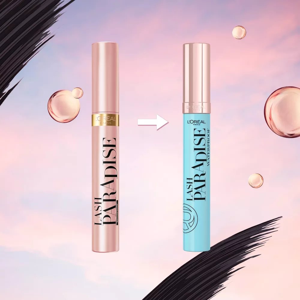 L'Oreal Paris Voluminous Lash Paradise Mascara - 0.28 fl oz- 203 Waterproof Black - Image 4