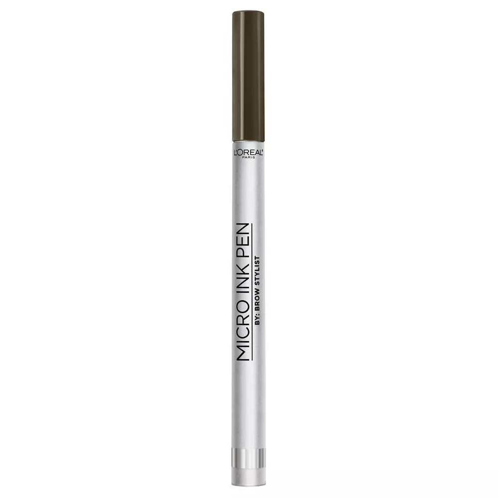 L'Oreal Paris Brow Stylist Micro Ink Pen by Brow Stylist Up to 48HR Wear - 0.033 fl oz - 642 - Dar Brunette - Image 5
