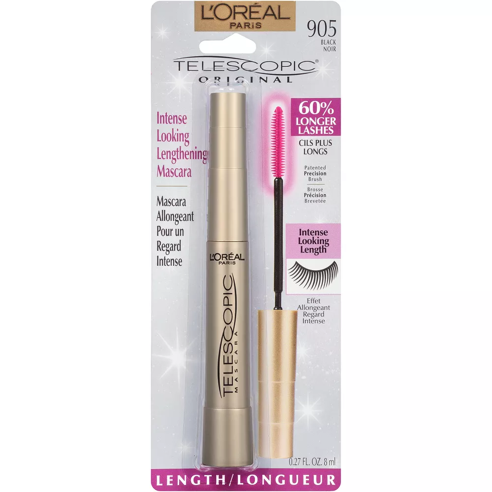 L'Oreal Paris Telescopic Original Mascara - 0.27 fl oz - 905 Black - Image 5