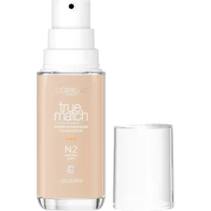 L'Oreal Paris True Match Cream Foundation Makeup, N2 Neutral Light, 1 fl oz