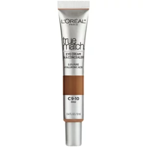 L'Oreal Paris True Match Pure Hyaluronic Acid Eye Concealer, C9-10 Deep, 0.4 fl oz