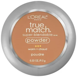 L'Oreal Paris True Match Super-Blendable Makeup Powder, Caramel Beige W7 0.33 oz
