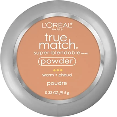 L'Oreal Paris True Match Super-Blendable Powder, Suntan, 0.33 oz.