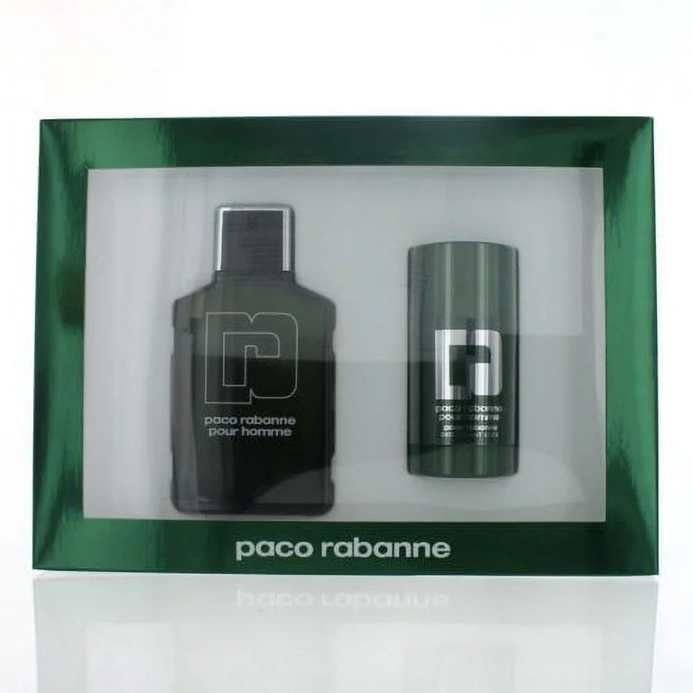 Paco Rabanne Pour Homme 2 Piece Gift Set of 100ML EDT and 75g Deo Stick