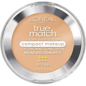 L'Oreal True Match Super-Blendable Compact Makeup, Sand Beige [W5], 0.30 oz