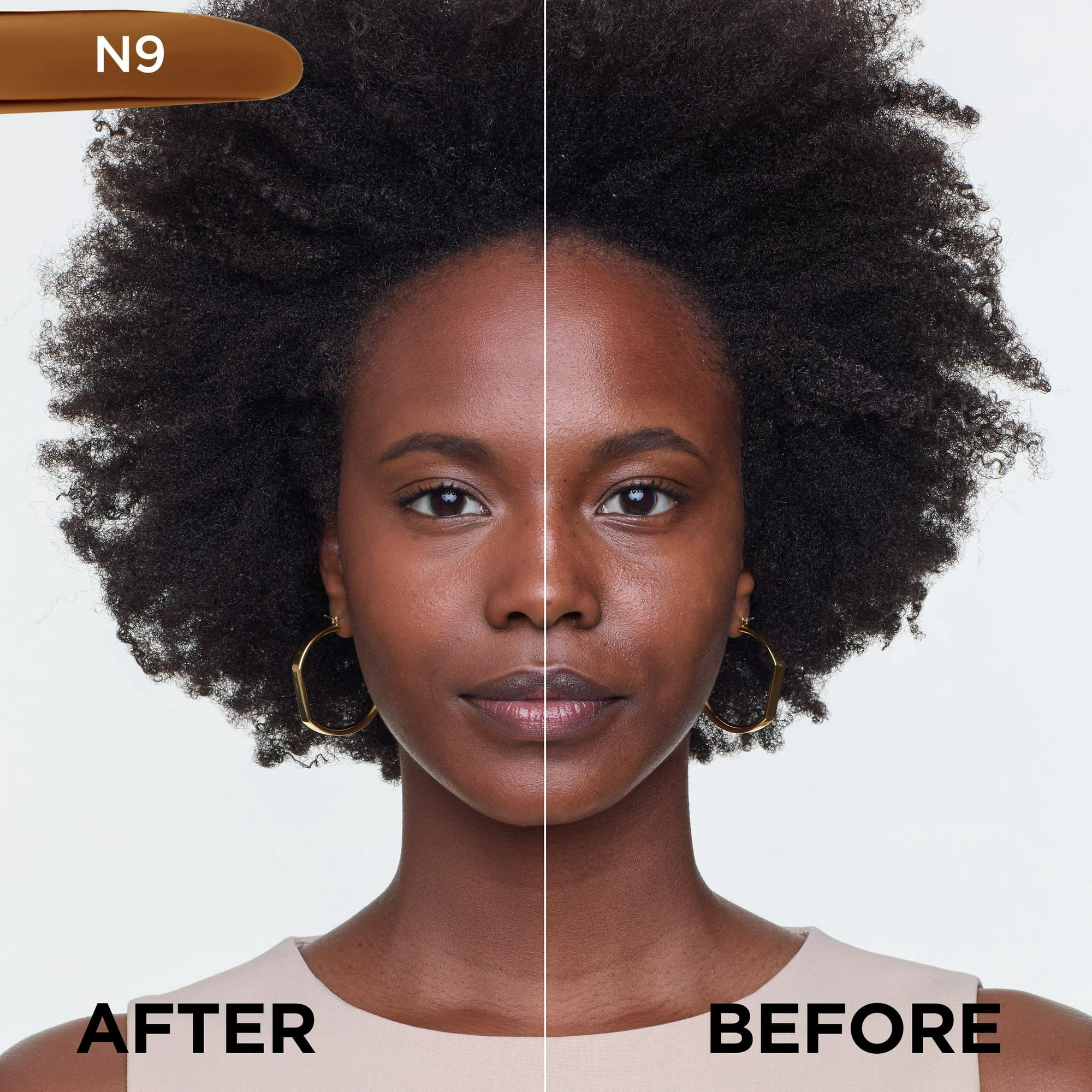 L'Oreal Paris True Match Cream Foundation Makeup, N9 Neutral Medium Deep, 1 fl oz - Image 4