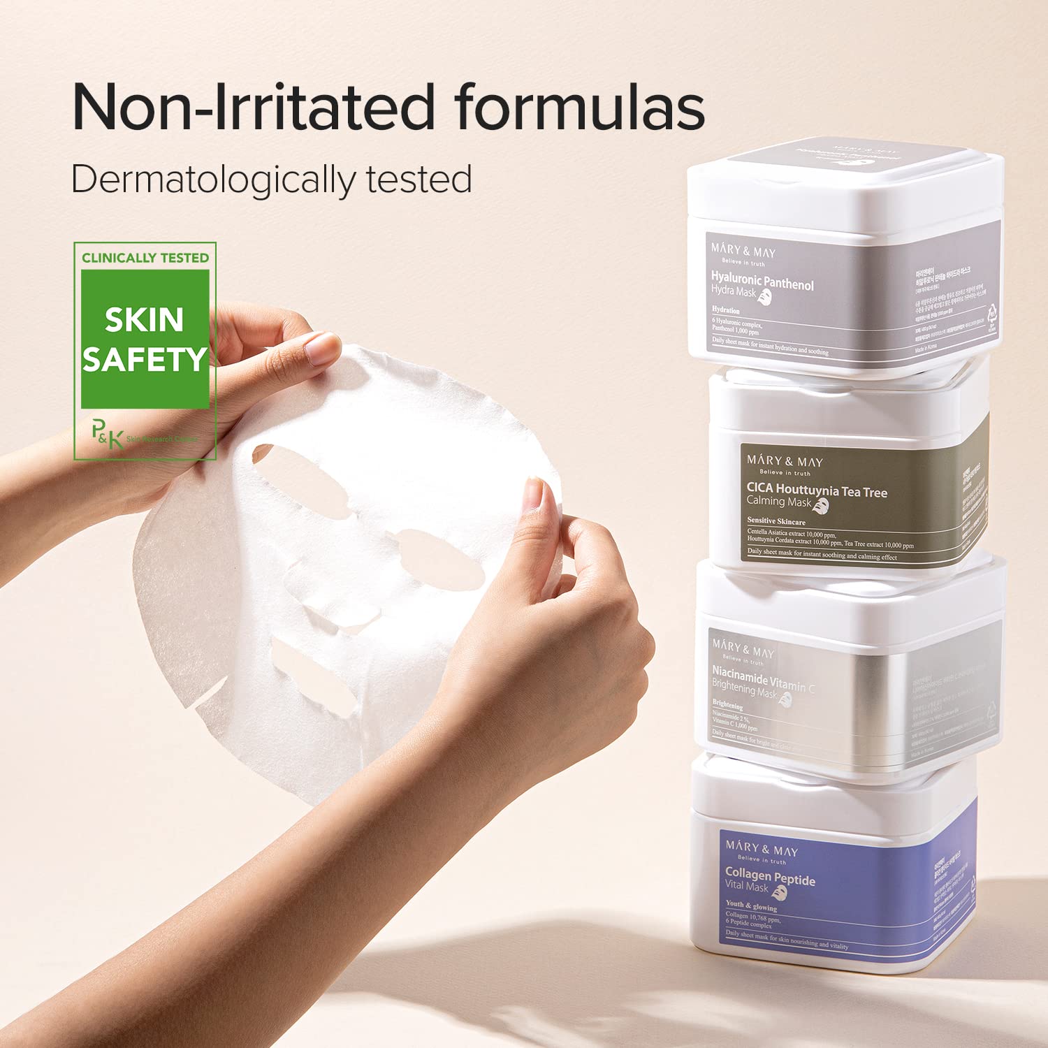 Mary&May MASK Hyaluronic Panthenol Hydra Mask 30ct - Image 6