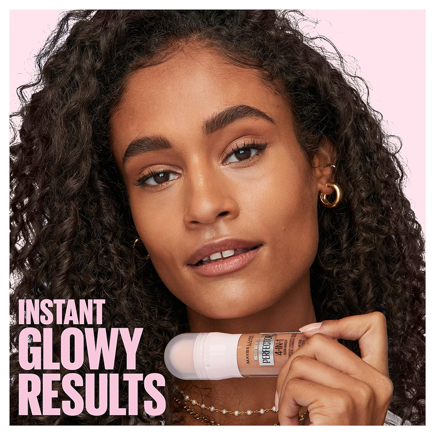 Maybelline New York Instant Age Rewind Instant Perfector 4-In-1 Glow Makeup, Deep - Image 6