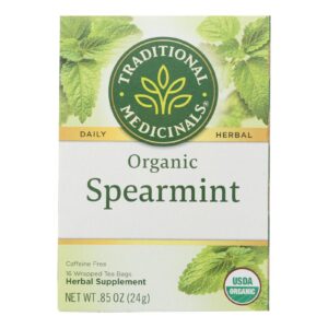 Traditional Medicinals Tea, Organic Spearmint 16ct