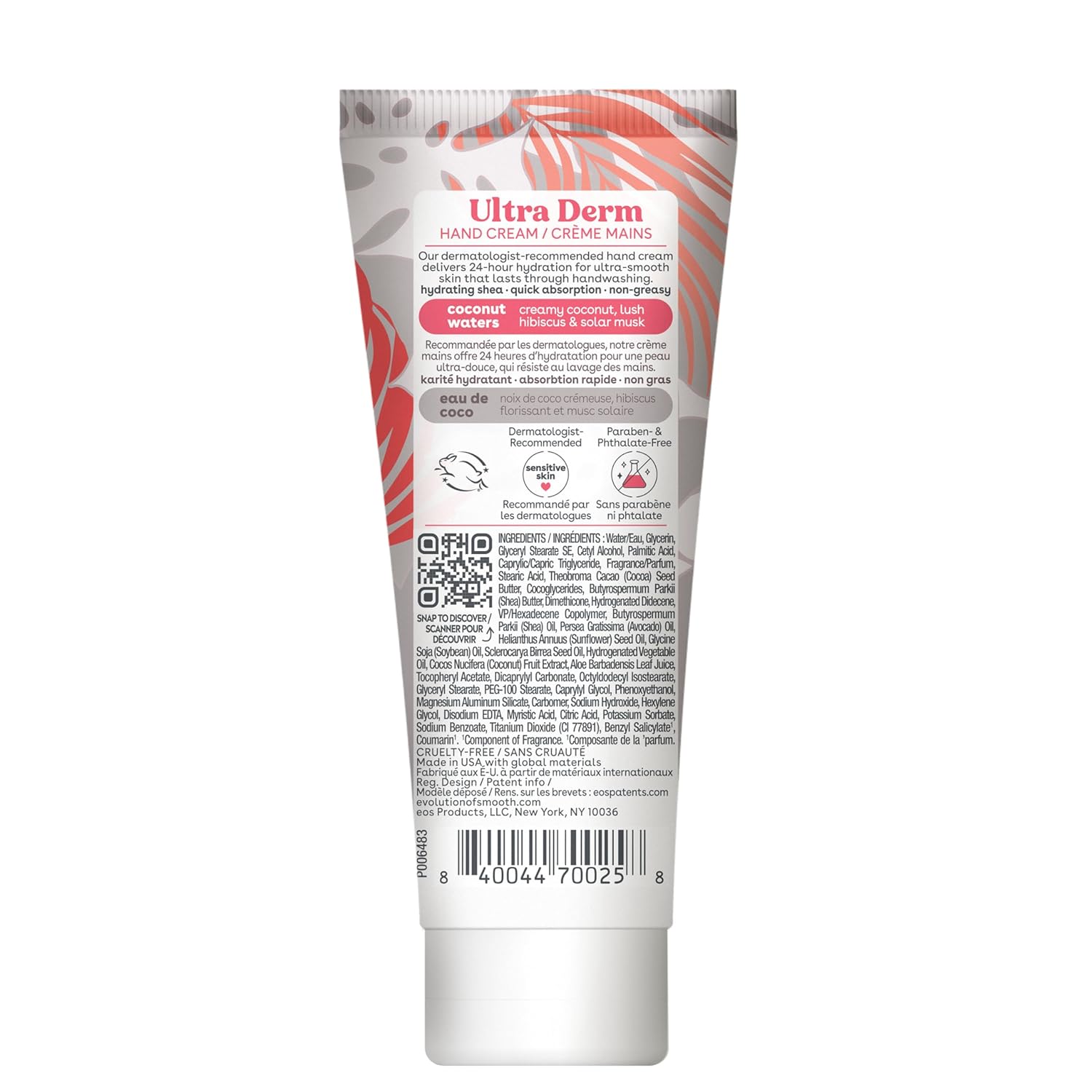 eos Shea Better Hand Cream - Coconut, Natural Shea Butter Hand Lotion - Image 4