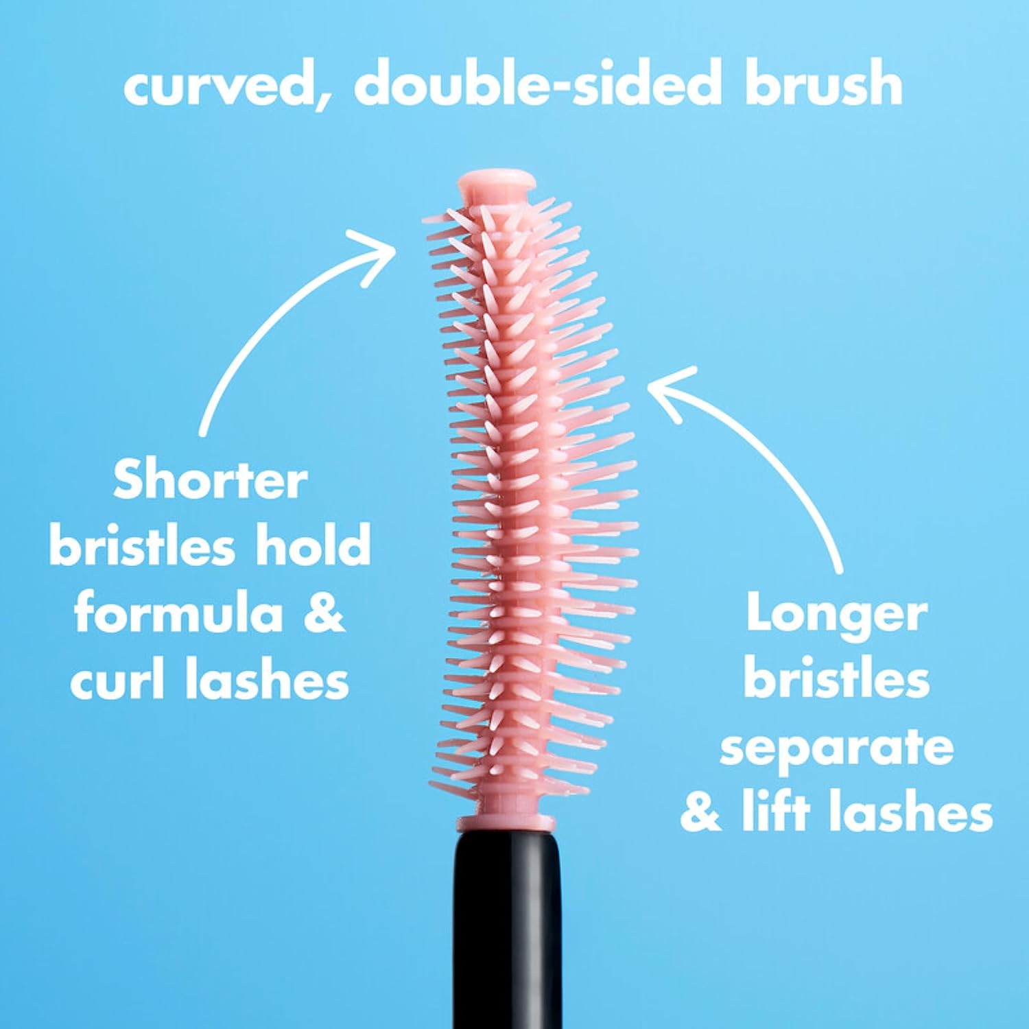 e.l.f. Lash 'N Roll Mascara, Curling Mascara For Visibly Lifted Lashes, Lifts & Separates Lashes. Long-Lasting Formula, Vegan & Cruelty-Free, Pitch Black (Online Only) - Image 8