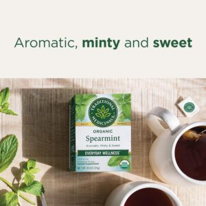 Alternative view of Traditional Medicinals Tea, Organic Spearmint 16ct