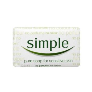 Simple Pure for Sensitive Skin Soap single Bars 100g