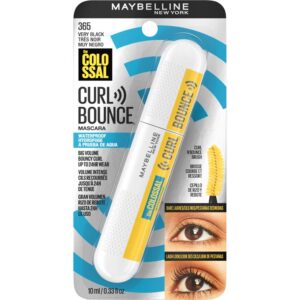 Maybelline Volum Express Colossal Curl Bounce Waterproof Mascara, Very Black 365