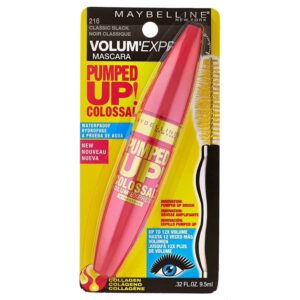 Maybelline Volum Express Pumped Up! Colossal Mascara Waterproof - 216 Classic Black