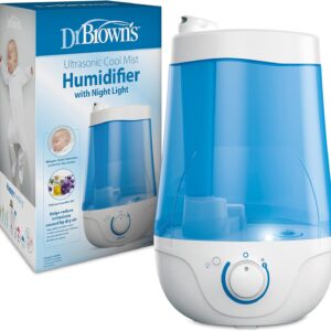 Dr. Brown's Ultrasonic Cool Mist Humidifier with Nightlight